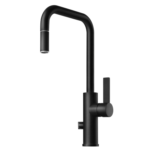 KÖKSBLANDARE 3/8 ARM887 MATTSVART